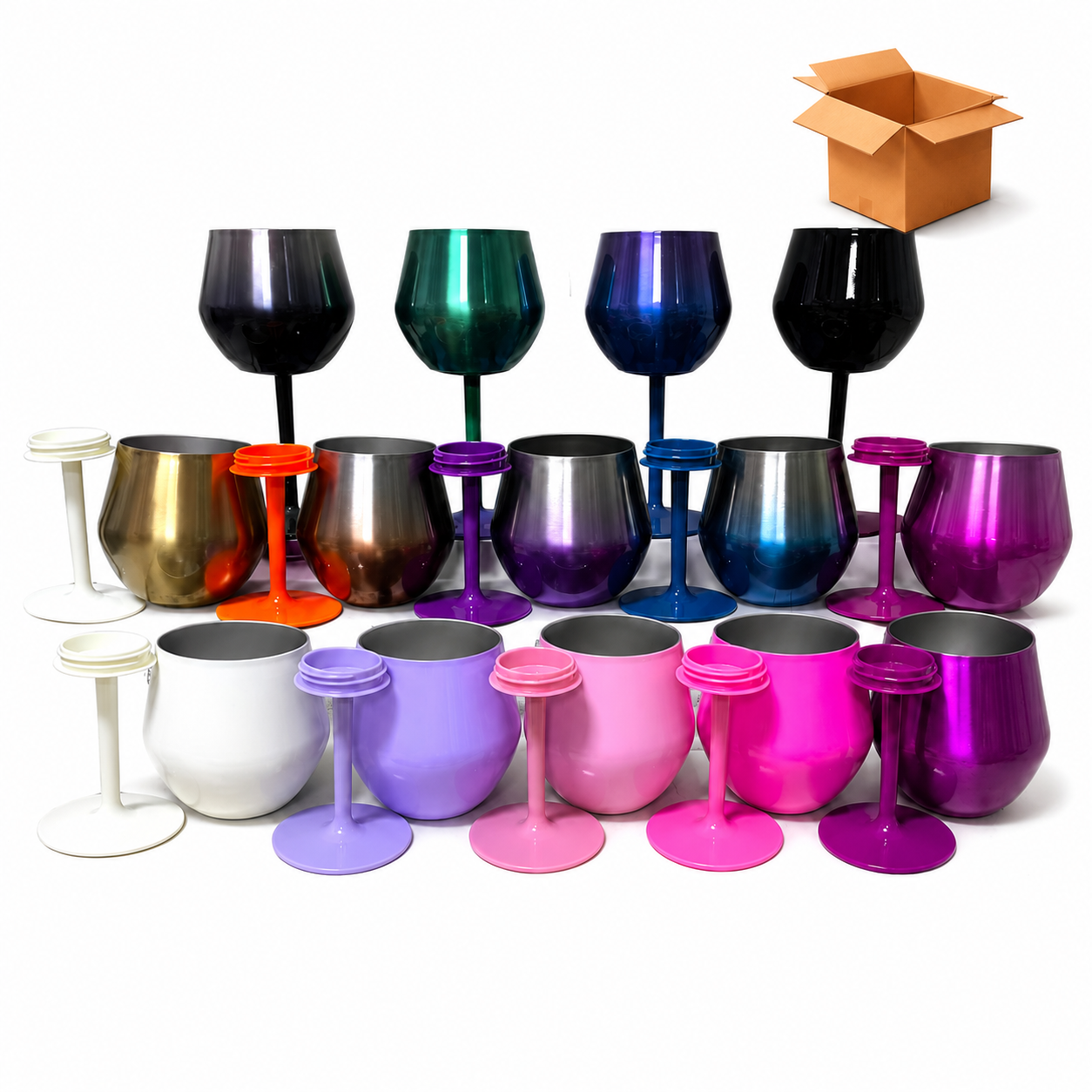 Copa Térmica Tipo Vino Desarmable FAB15